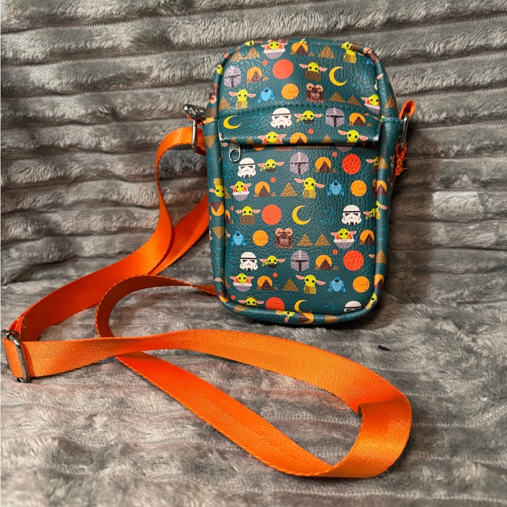 Star Wars Crossbody Bag Teal with Orange and more colors